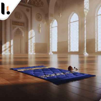 Prayer Mat Velvet Material Printed Pattern