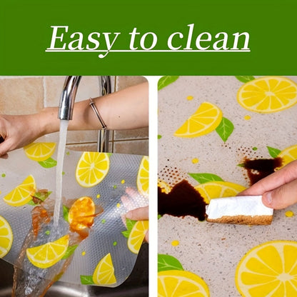 Waterproof Kitchen Mat Shelf Liner 45×150, Anti Slip cover