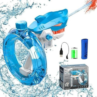 Rechargeable Shark Water Gun – High Pressure
