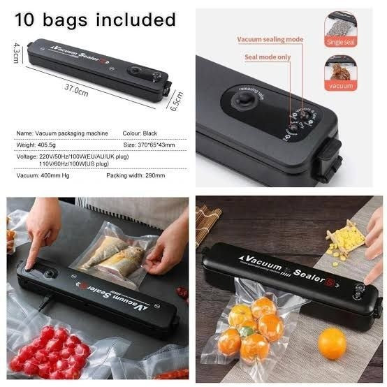 Automatic Food Sealer with 5 Vacuum for Fresh Food Storage