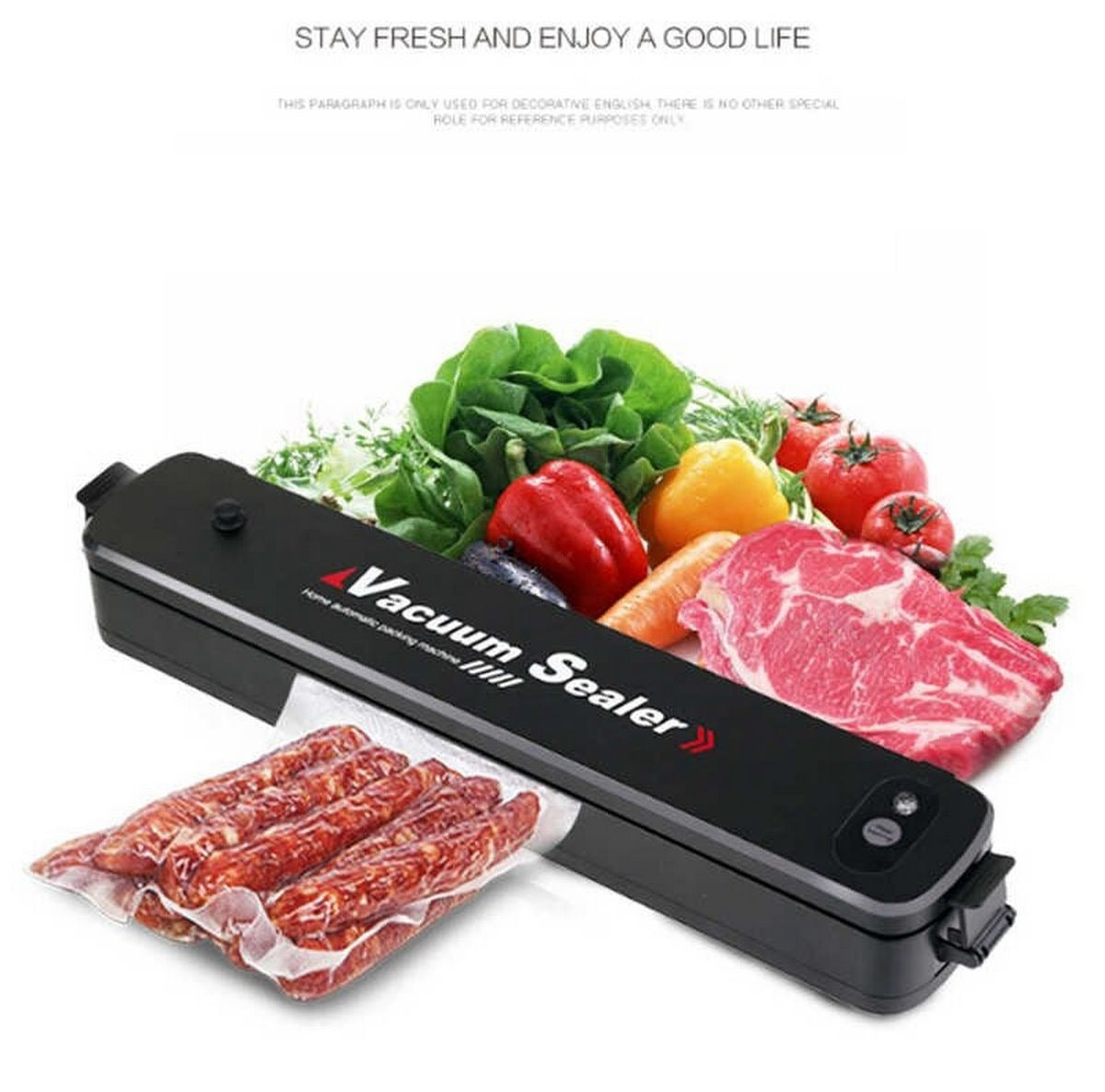 Automatic Food Sealer with 5 Vacuum for Fresh Food Storage