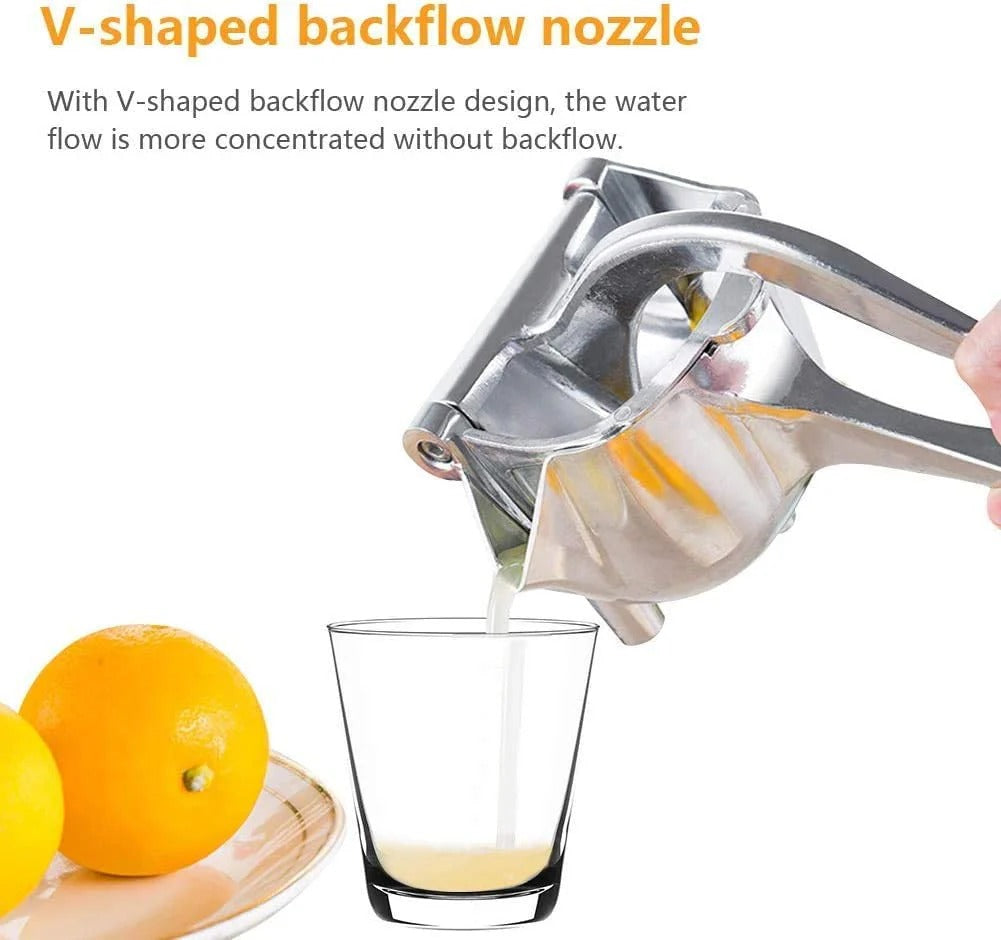 Stainless Steel Lemon Orange Clip Handheld