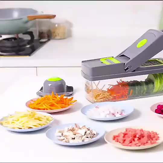 16-in-1 Vegetable Chopper & Slicer | Multifunctional Kitchen Tool | Pakistan
