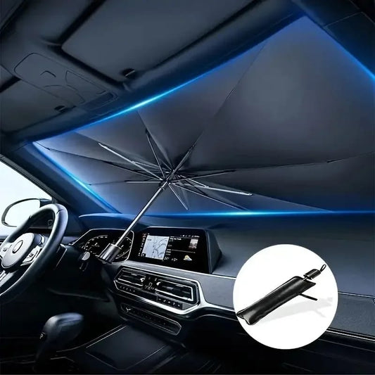 Premium Car Windshield Sun Shade Umbrella