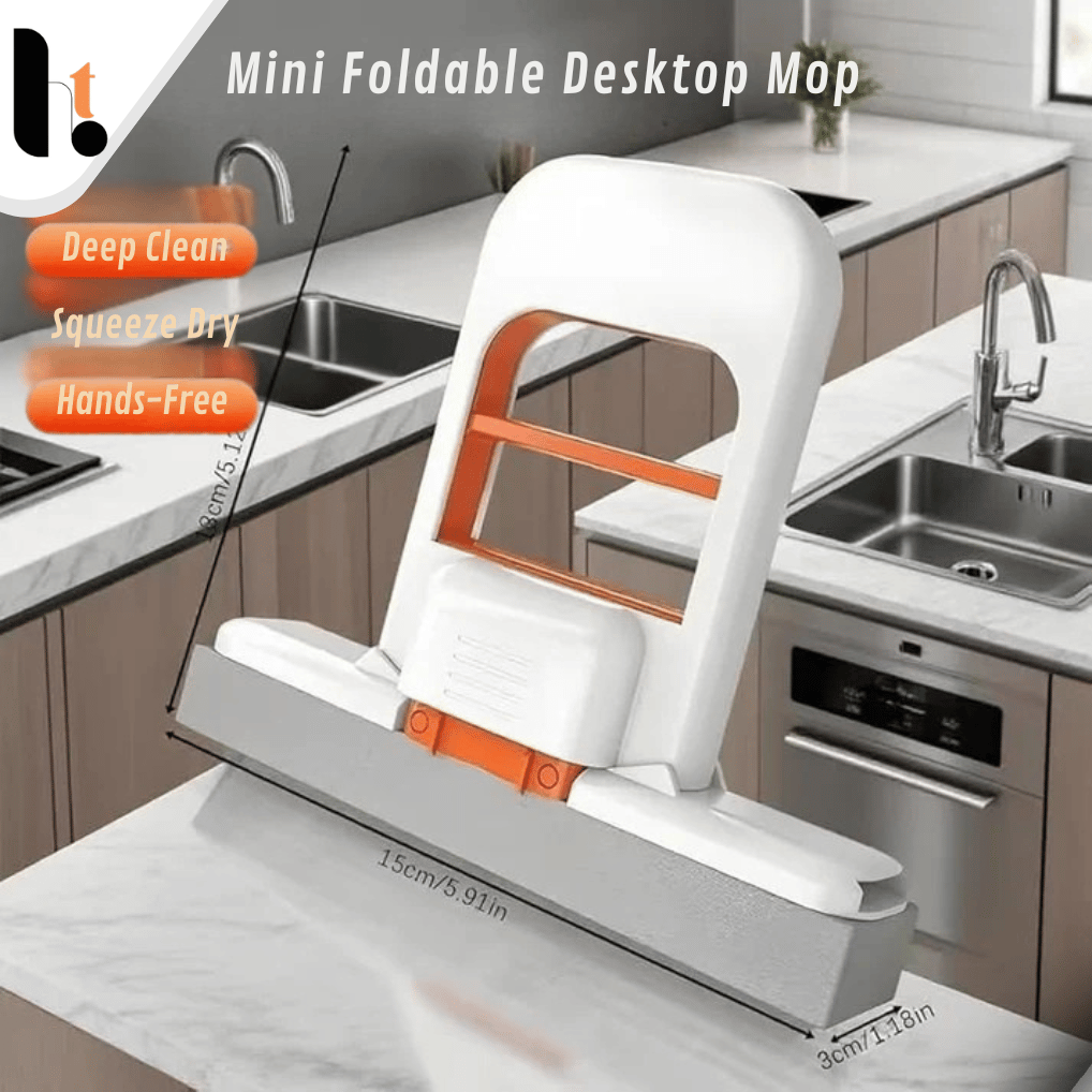 Foldable Mini Mop and Cleaning Mop