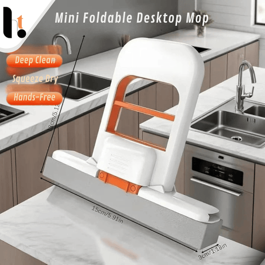 Foldable Mini Mop and Cleaning Mop