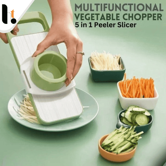 5in1 Vegetable Cutter | Multifunctional Stainless