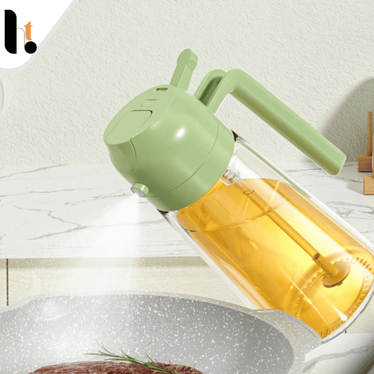 2 In 1 Amazing Oil Sprayer Bottle Kitchen Tool
