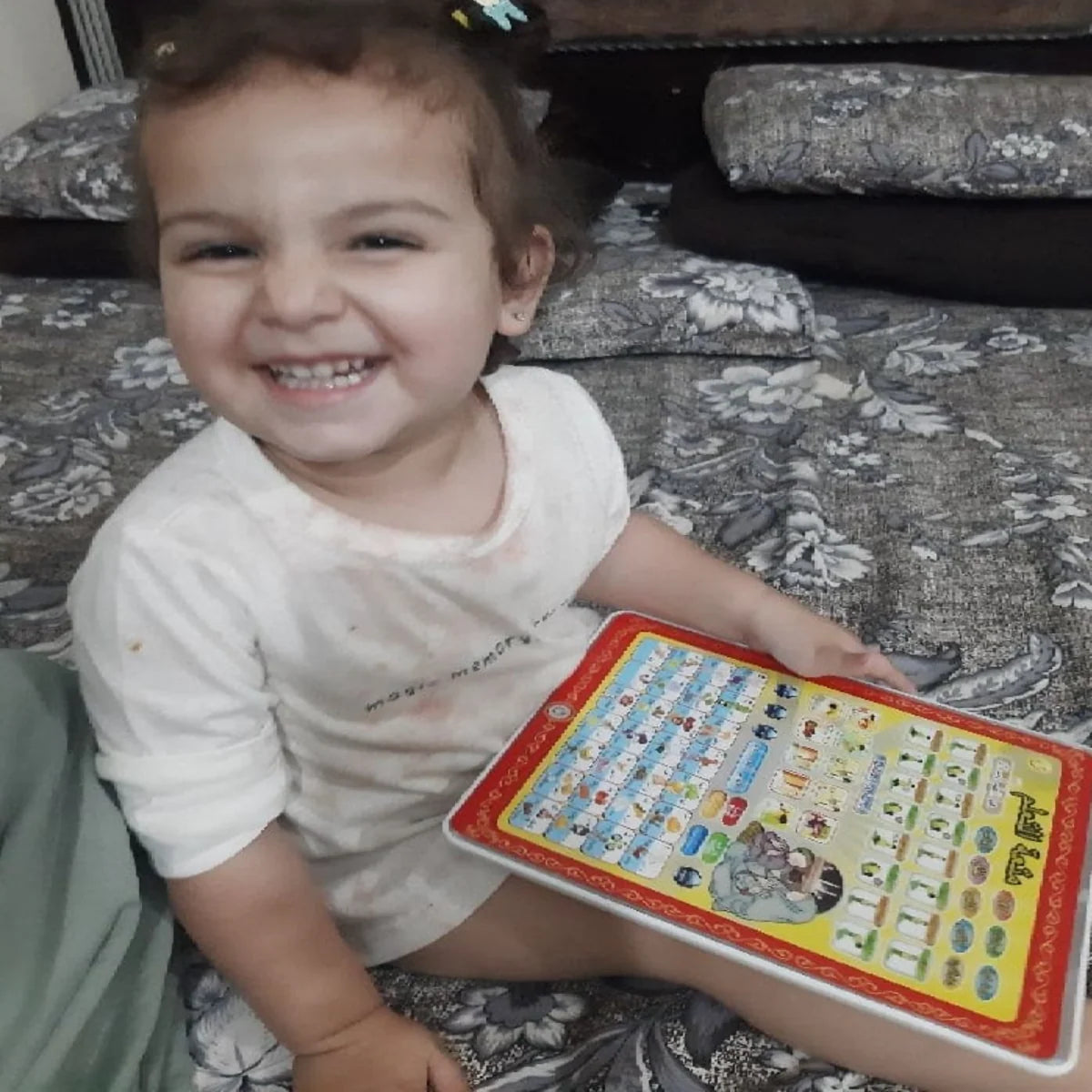2 in 1 Learning Tablet for kids Prayer and Letters (Arabic & English)