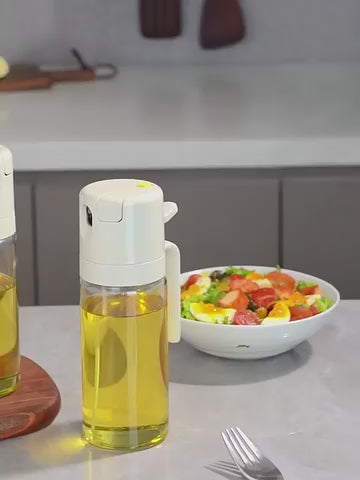 2 In 1 Amazing Oil Sprayer Bottle Kitchen Tool
